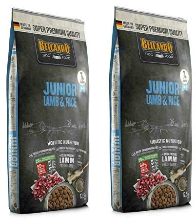 Belcando Junior Lamb und Rice/Lamm & Reis 2 x 12,5 kg Hundfutter - Sparpaket