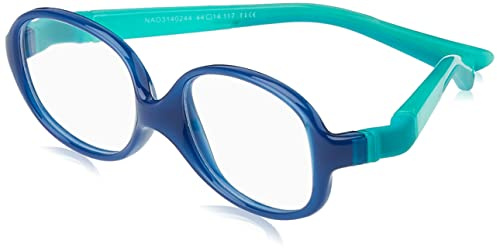 GAFAS NANO OPTICAL - CLIPPING 3 0_6-8 AÑOS C: MARINO CRISTAL/TURQUESA/46x14x135 Cura della persona e salute