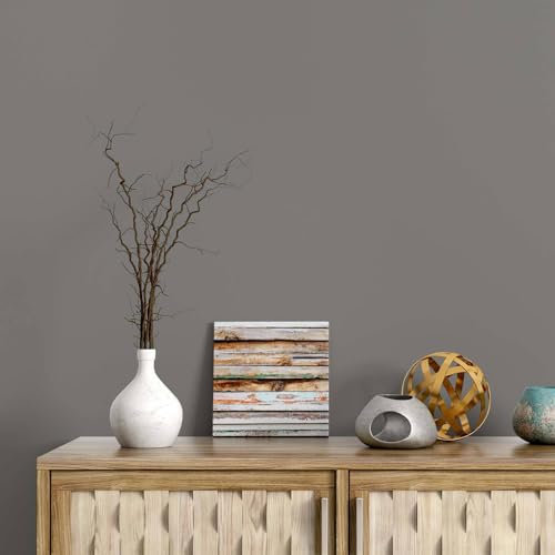 K&L Wall Art Pintura mate para paredes interiores grises, moderna, protección de pared, 2,5 litros