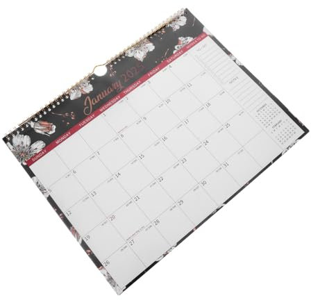 SEWACC Wandkalender Planungs-wandkalender Hängekalender Monatskalender Jahreskalender Büro-wandkalender Papierkalender Tageskalender Spiralbindung Abreißbar Feiertage Urlaubsmarkierungen