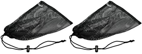 POPETPOP 6stücke Große Kapazität Mesh Tasche Mit Kordelzug Aufbewahrung Für Sportbälle Spielzeug Und Badezimmerbedarf Langlebig Atmungsaktiv Und Platzsparend Für Täglichen Gebrauch