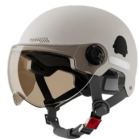 Lunaobrik Casco Adulto - Casco da Bici da Strada | Casco da sci Snowboard Casco Neve Sport Protettivo Casco Occhiali per Uomini e Donne
