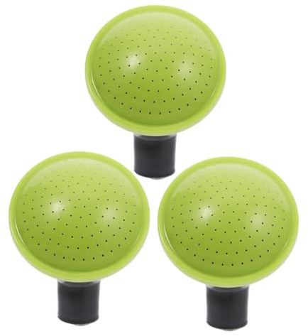 BESPORTBLE Ugello Annaffiatoio 17mm in Pe Design Antintasamento, Facile da Installare, Set da 3 Pezzi per Piante e Erbe, per Uso Domestico e Giardino