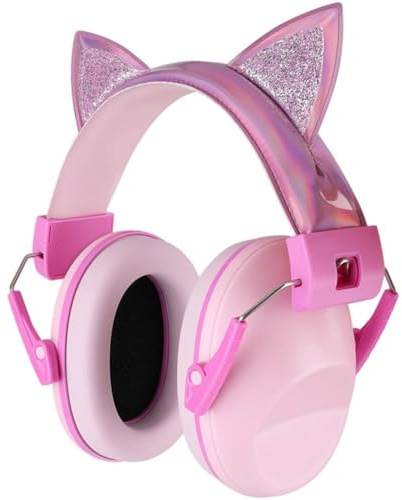 AMOYER Cuffie Antirumore per Bambini, Cuffie Antirumore Regolabili, Cuffie Antirumore per Bambini Piccoli