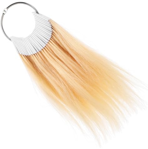 LABRIMP Échantillons De Coloration Capillaire Véritables Mèches Cheveux Humains 30 Pièces Taille Moyenne Kit Test De Coloration Salon Coiffure Pour Professionnels Et Usage Cosmétologie