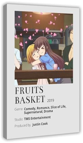 Anime Fruits Basket Poster (9) Canvas Poster Wall Art Decor Print Picture Paintings for Living Room Bedroom Decoration 08x12inch(20x30cm)