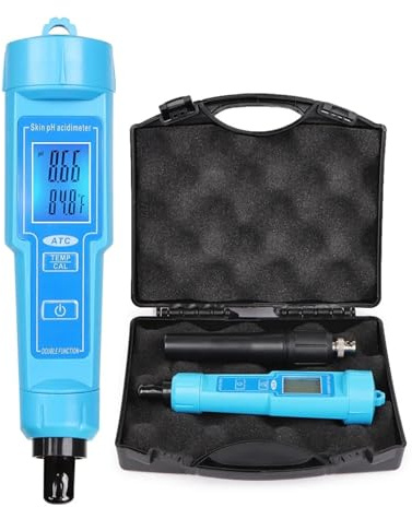 Testeur de pH de l'eau, Testeur D'eau Numérique PH-61181 PH, Compteur De Température, Calibrage Automatique, Acidimètre Pour Aquarium Hydroponique, Spa, Piscine pour eau potable, aquariums, etc.