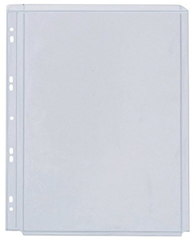 OFFICE PRODUCTS Kataloghüllen Prospekthüllen Verbreitet/ 10 Stück/Din A4/ Glasklar Kristallklar Oben Offen Klarsichthüllen Sicht-Hüllen Gelochte Plastikhülle/PP/Transparent 180 Mikron