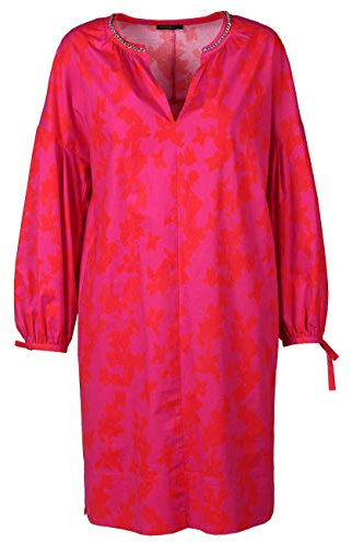 APART Fashion Vestido de Blusa, Rosa y Naranja, 42 para Mujer