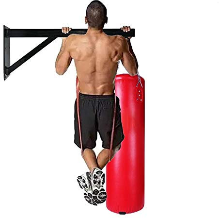 ZHANGQINGXIU Boxsackhalterung,Schwere Boxsack-Wandhalterung Wand-Sandsackhalterung, Boxing Metal Hanger Tragendes Festes Regal, 6 Größen (Color : Black, Size : 80x35x20cm)