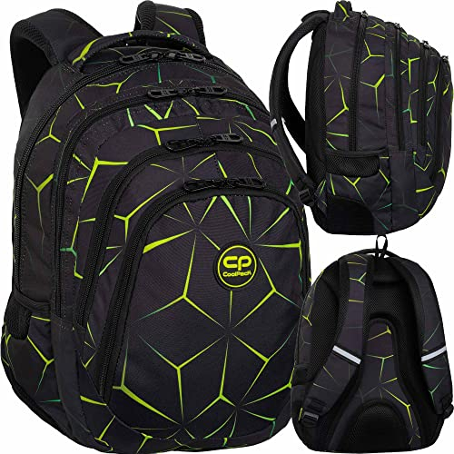 Coolpack F010750, Schulrucksack DRAFTER QUAKE, Multicolor, 44,5 x 32 x 19 cm