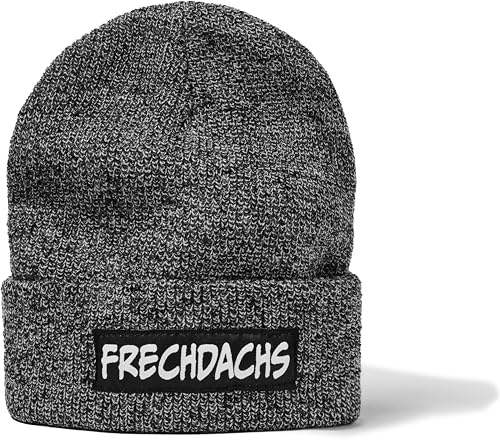 minifan Kinder Mütze: Frechdachs - Kind-Strickmütze für Junge Wintermütze für Jungen Beanie Ostergeschenk