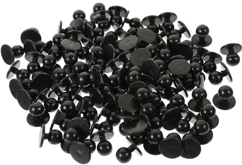 SHINEOFI 100st Einheitliche Knöpfe Des Kochs Handgemachte Kleiderknöpfe Kochmantel Nieten Perlmuttknöpfe Koch Näht Knöpfe Bluse Runder Knopf Kleiderknopf Herren Jacke Plastik Hochzeitskleid