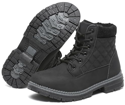 Women Snow Boots Winter Boots For Women Ladies Ankle Warm Shoes Fur Lined Winter Walking Waterproof Anti-Slip Lace Up Lightweight Shoes With Outdoor Indoor Mid Calf Booties