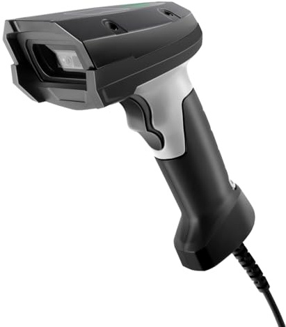 2D-streckkodsläsare, QR-kodskanner handhållen USB trådbunden 1D 2D & PDF417 datamatris automatisk streckkodsläsare Plug and Play streckkodskannrar