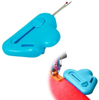 ARYIMYDP Guida Magnetica per Macchina da Cucire 2-in-1 con Scucitore Incorporato, Accessorio Cucito con Calamita Potente per Cuciture Precise, Guida per Cuciture Dritte e Curve