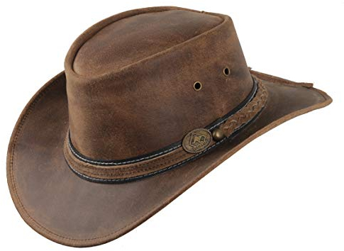 SCIPPIS Irving Lederhut , Braun, M