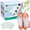 100 Patch Detox Deep Cleansing pour Les Pieds en Absinthe Naturelle Élimine Les Toxines du Corps Améliore la Qualité du Sommeil et Soulage la Fatigue