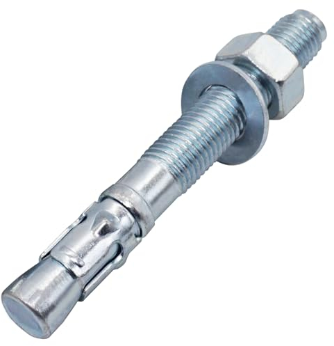 SKIR'CO (1 Stück) Verzinkte Keilanker M20 x 160 mm Metalldübel Ankerbolzen Mauerwerk Betonanker