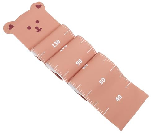 RORPOIR Aufkleber mit Messlineal für Jungen- und Mädchenzimmer. Langlebige Wohndekor-Aufkleber. Einfache Wandbefestigung.