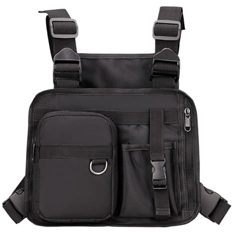 de Pecho para Correr | Pechera Bolsa Deportiva para Correr | Organización y Almacenamiento de Mochila Unisex para Senderismo Ciclismo Viajes Trabajo