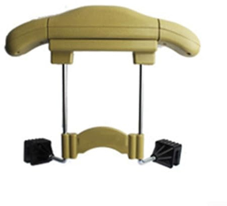 babominimer Cintre rétractable pour vêtements de voiture avec support à ressort, réglable de 25 à 42 cm de largeur, s'adapte à la plupart des véhicules, y compris les SUV, monospaces, camping-cars