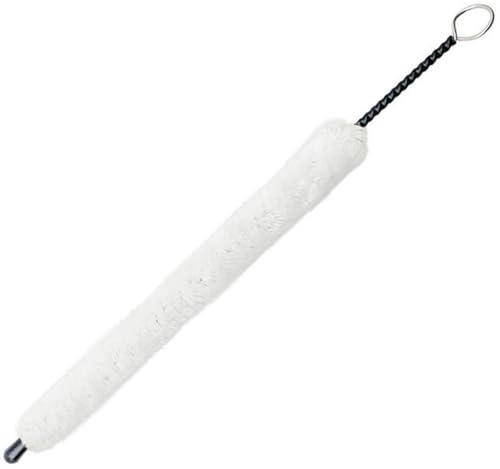 Baluue Flötenreinigungsbürste aus Baumwolle Wiederverwendbarer Flötenreiniger Leichter Flötenwischer für Effektive Instrumentenreinigung