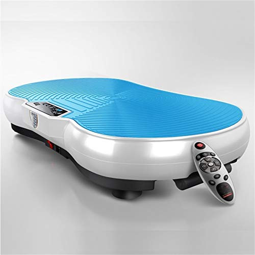 Samnuerly Vibration Plate 4d ，Vibration Fitness Trainer,for Weight Loss & Toning, Remote Control + Bluetooth Speakers + Resistance Bands(Size:70 * 40 * 12.5CM,Color:05)