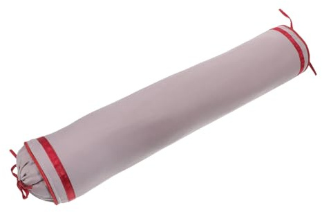 GLEAVI Funda para Almohada De Cuello Cilíndrica Suave y Ligera Cubierta Protectora para Cojín Redondo Diseño Minimalista para Decoración y Soporte Cervical