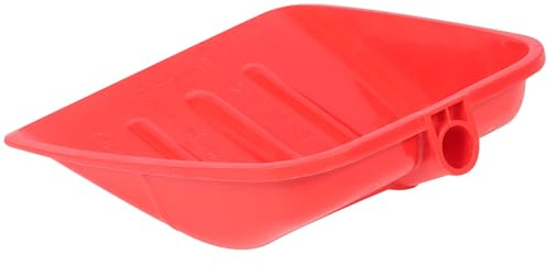 CIYODO Pala da Neve in Plastica Rinforzata Leggera e Portatile per Giardino Fattoria e Allevamento Paletta Multiuso per Rimozione Neve Fango e Mangimi Superficie Liscia e Sicura