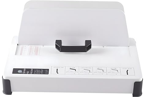 Thermal Book Binder, Heat Binding Device for Up to 500 Sheets, Adjustable Time Settings, Automatic Power Off, Perfect for Documents and Booklets