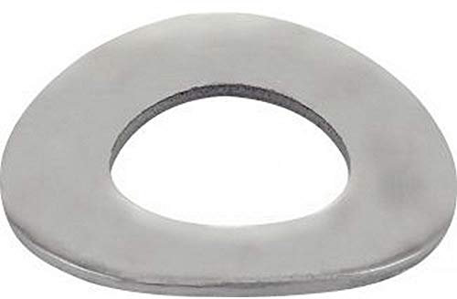 Dischi a molla bombati da 2,5 x 5,5 mm, in acciaio inox A1 DIN 137 A.