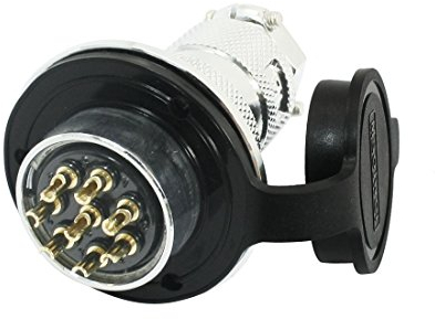 Aexit GX25-8 AC 220V 5A 8Pin Maschio Femmina Impermeabile Tipo di montaggio Connettore del pannello 'aviazione Connettore w Coperchio (90a67fb5f6492e073c699ab9b78b32e9)