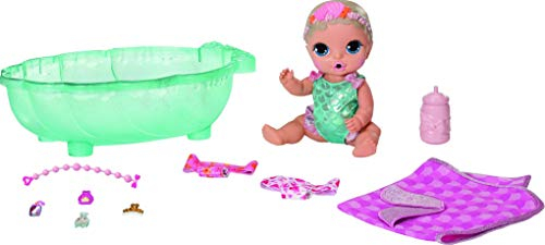 BABY born Surprise Mermaid Surprise Spielzeug Puppe - Einfach für kleine Hände, kreatives Spielen fördert Empathie und soziale Fähigkeiten, Für Kleinkinder ab 3 Jahren - Inklusive Puppe, Badewanne und