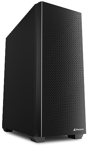 Sharkoon VS9 Midi ATX PC Case, Black