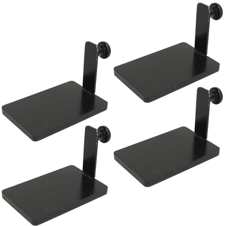 Yuecoom 4 Stück Weihnachtsstrumpf, Halter aus Eisen, Klassische Weihnachtsstrumpfhaken, Vielseitig Einsetzbar, Strumpfhaken, Geeignet Für Kaminsims-Dekorationen
