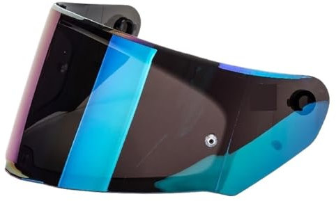 L6NqIAG Bouclier de Casque, visière de Casque adaptée, lentille de Casque, Housse de Casque de Moto Visiere Casque Moto(Colorful Shield)