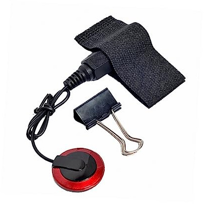 Ukulele Tonabnehmer Schwarz für Akustische Instrumente, Kunststoff Metall | Geigenaufnahme, Aufnahme für Recording Equipment, Zubehör mit Klebepad, und Clip