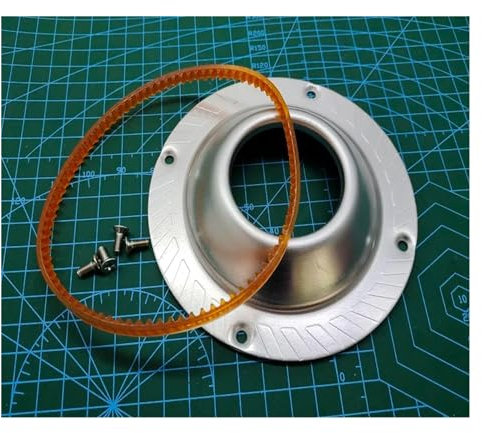 Drive Belt Transfer Belt Cotton Candy Machine ET Cover Or Belt For Heating Head Sugar Outlet Electric Commercial Candy Floss Cotton Machine V-Belt Transmission Belt(Cover with belt)