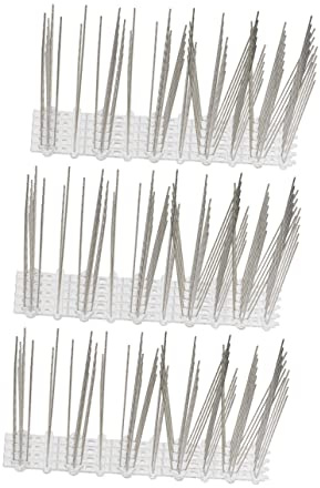 Toyvian 5piezas Aguja De Acero Inoxidable Prueba De Pájaros para Jardín Al Aire Herramienta De Aves Suministros para Huertos para Pájaros De Exterior para Jardín