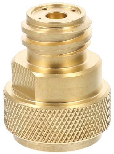 Sosoport Quick Connect Cylinder Adapter for Threaded Sparkling Water Making Joint Reusable Valve Connector for Soda Machines and Air Dispensers Cost Saving Conversion Kit
