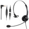 Mairdi Telefon Headset mit 2 5mm Klinke, Mono CallCenter Festnetztelefone Kopfhörer mit Mikrofon Noise Cancelling für Panasonic Cisco SPA Siemens Gigaset Grandstream Polycom DECT Schnurlostelefon