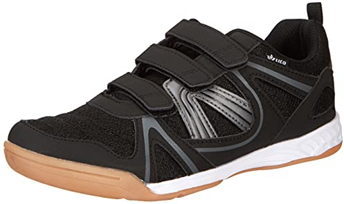Lico Fit Indoor V Unisex Träningsskor inomhus, Svart/grå, 42 EU