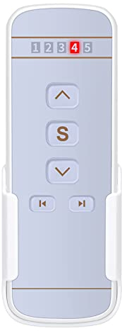 1 für 1810645 Telis 4 Pure - 433.42MHZ Fernbedienung für Jalousien, Rollläden über 5-Kanal-Radio, zur Steuerung von 5 Motoren oder 5 Motorgruppen Radio 3 Jahre Garantie