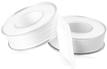 Nastro sigillante LEEQBCR PTFE: un nastro sigillante in teflon, per sigillare tutte le filettature, senza guarnizioni in gomma o O-ring, impermeabile e autoadesivo (20 metri)