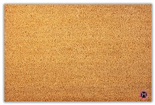 Mattentat Kokosmatte 60x40cm - Kokosmatte Fußmatte außen - robuste & rutschfeste Fussmatte Kokos aus nachwachsender Naturfaser UV und wetterfest