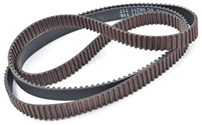 Lxuan-3D-Drucker-Zahnriemen 2m 2mgt 2GT RF Timing Synchron Gürtel Pitch Länge 614/634/660/726/752/782/822/860/876mm Breite 6mm GT2 Geschlossene Schleife, Stabiler gegen Verschleiß (Size : 614-2GT-6 R