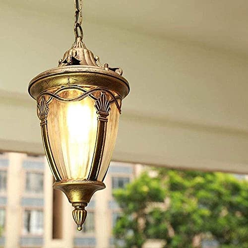Continental Vintage IP65 étanche Lustre lumières extérieures Couloir Pavillons Balcon Raisin Support intérieur extérieur Suspension intéressant Household faucets