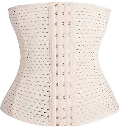 Damen Shapewear Korsett mit elastischem Taillentrainer, Bauchweggürtel, Binder, Bauchscheide, Modelliergurt, Body Shaper