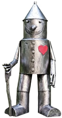 GYTFOG Tin Man Garden Ornament, Tin Man Ornament, Standing Man Figure